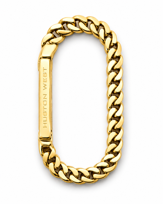 Cuban-Link Carabiner Gold (Preorder)