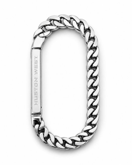 Cuban-Link Carabiner Silver (Preorder)
